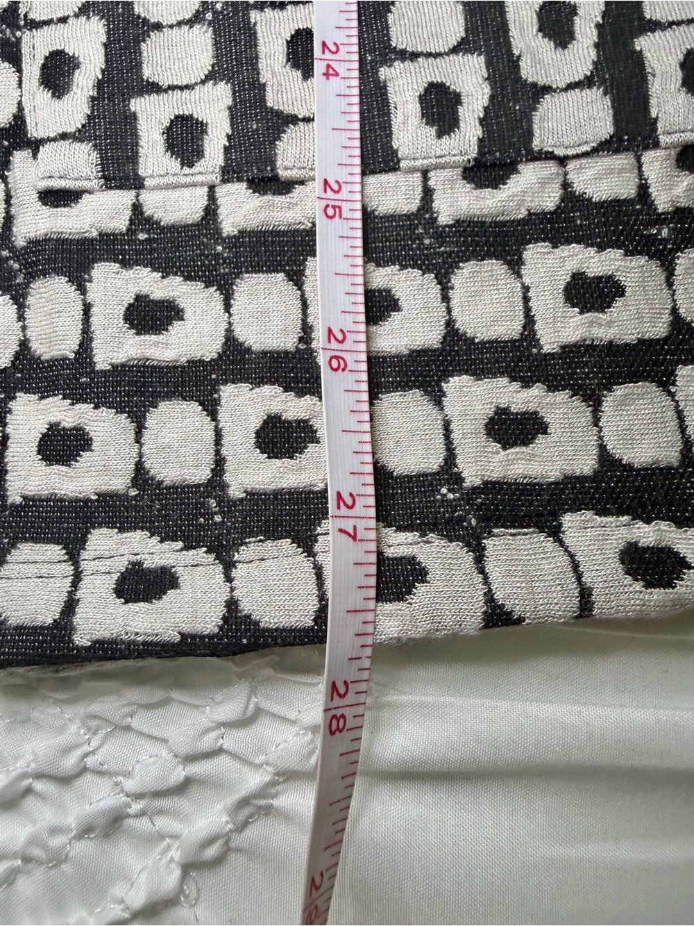 Habitat Lagenlook Black & White Geometric Print Lightweight Blazer Jacket XL - Picture 11 of 15